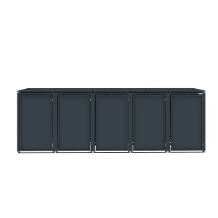 TOP BOX  INDIVIDUAL - 120L - 5 moduł STEEL