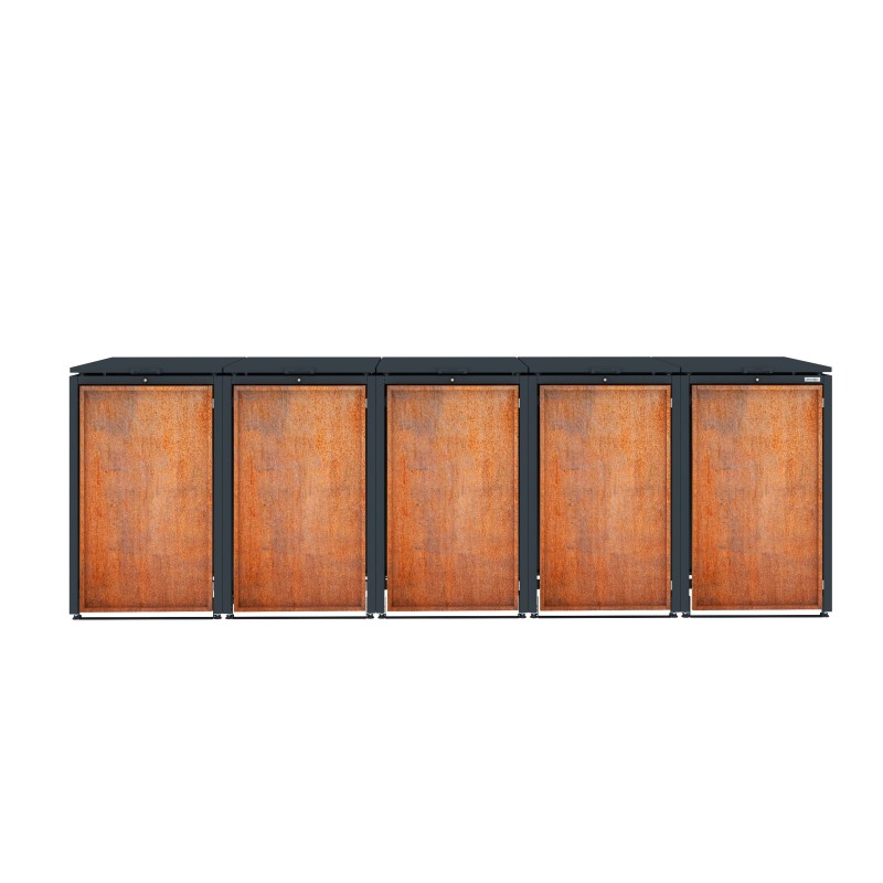 TOP BOX INDIVIDUAL CORTEN - 120L