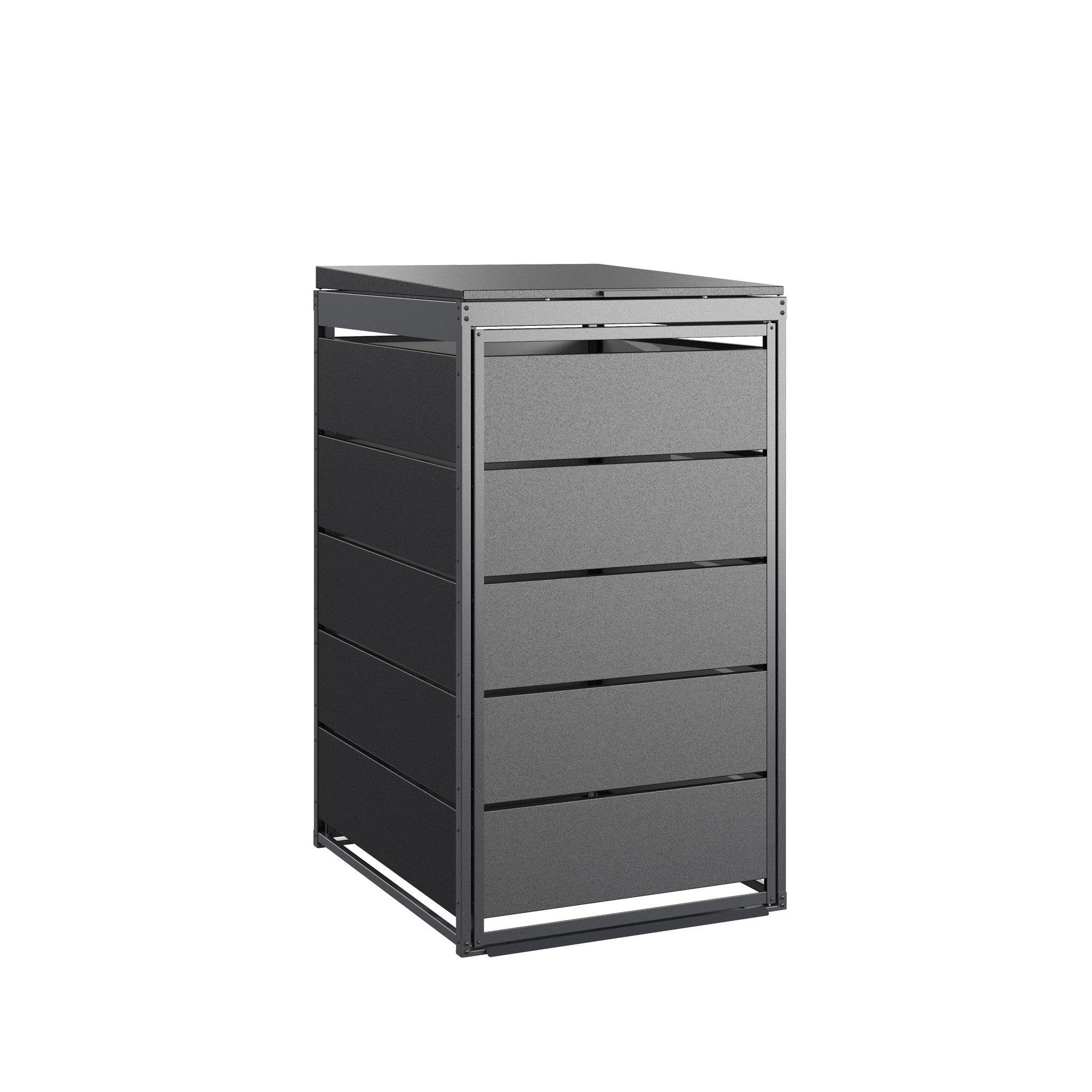 Zabudowa Śmietnikowa CLASSIC- 240L – 1 moduł – antracyt