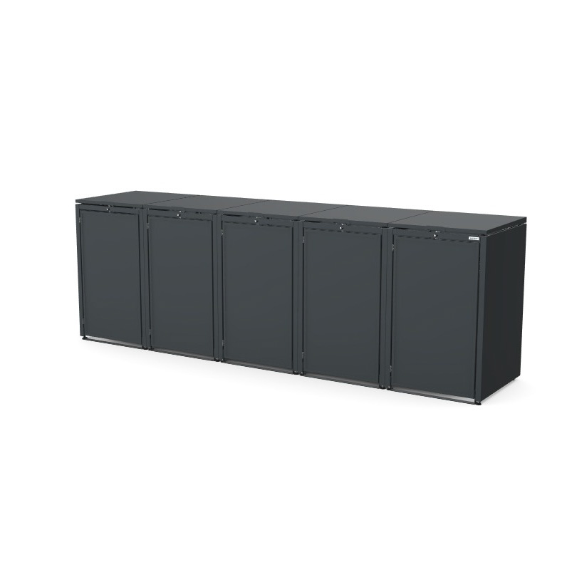 TOP BOX  INDIVIDUAL - 120L - 5 modułów STEEL