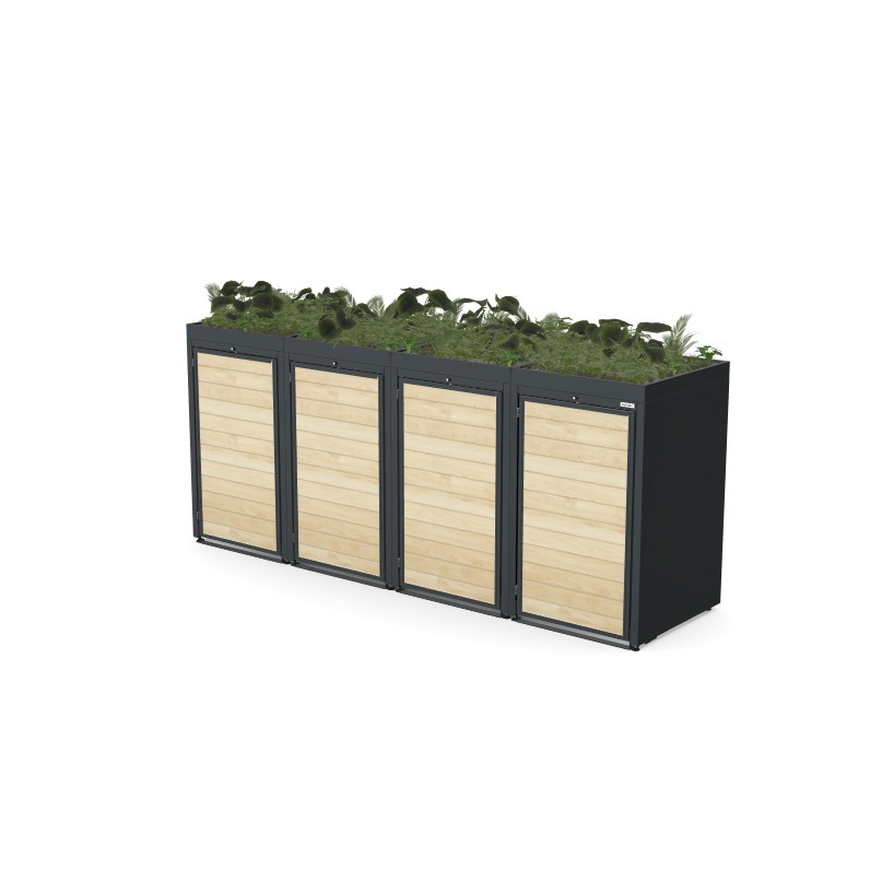 TOP BOX INDIVIDUAL - 240L - 4 moduły WOOD FLORA
