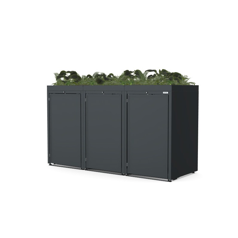 TOP BOX  INDIVIDUAL - 120L - 3 moduły STEEL FLORA