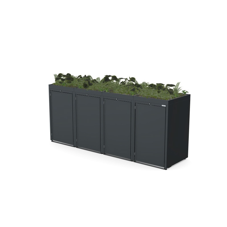 TOP BOX  INDIVIDUAL - 120L - 4 moduły STEEL FLORA
