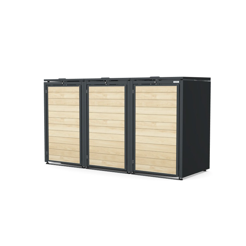 TOP BOX  INDIVIDUAL - 120L - 3 moduły WOOD