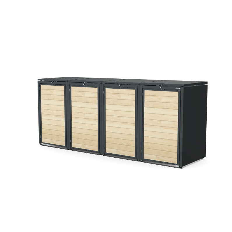 TOP BOX  INDIVIDUAL - 120L - 4 moduły WOOD